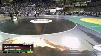 4A 145 Cons. Round 1 - Caden Hollenbeck, Bethel vs Diego Canedo Gamez, Skyline