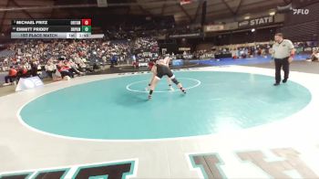 Boys 2A 165 lbs 1st Place Match - Michael Fritz, Orting vs Emmitt Priddy, Deer Park
