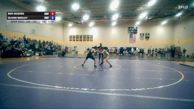 120 - 126 lbs Quarterfinal - Oliver Medley, Kirkwood vs Ben Hughes, DDWT