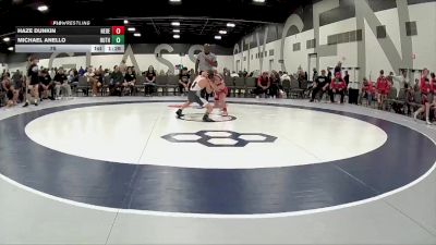 75 lbs Round 2 (6 Team) - Michael Anello, Ruthless Wrestling Club vs Haze Dunkin, Nebraska Elite