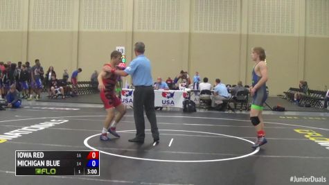 138 lbs Carter Happel, IA vs Ben Freeman, MI