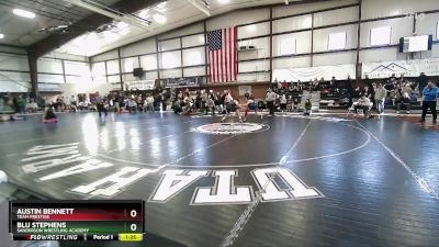 150 lbs Semifinal - Blu Stephens, Sanderson Wrestling Academy vs Austin Bennett, Team Prestige