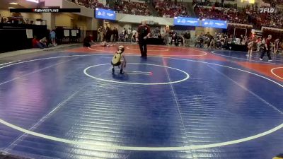 49 lbs Champ. Round 2 - Wyatt Morgan, Silver Valley Wrestling Club vs Wylder Kenney, Baker Wrestling Club