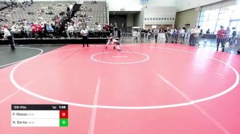 108-H lbs Quarterfinal - Peyton Reese, Rhino Wrestling vs Noah Barke, ProEx