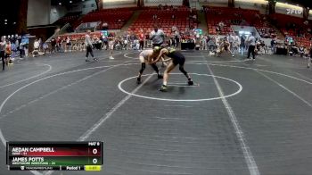 80-84 lbs Round 1 - James Potts, Westshore Wrestling vs Aedan Campbell, SWAT