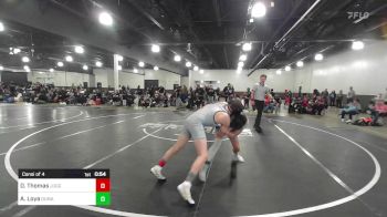 109 lbs Consi Of 4 - Daniel Thomas, Juggernaut WC vs Abram Loya, Dumas WC