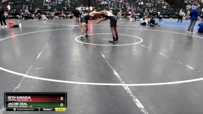 184 lbs Finals (2 Team) - Seth Sarasua, Central Oklahoma vs Jacobi Deal, Nebraska-Kearney