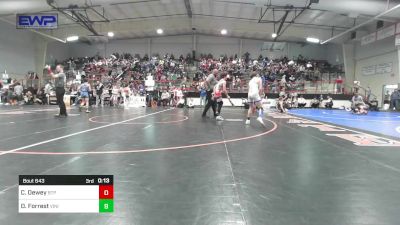 120 lbs Final - Tripp Gruenwald, Team Tulsa Wrestling Club vs Owen Slagter, Honey Badgers Wrestling Club