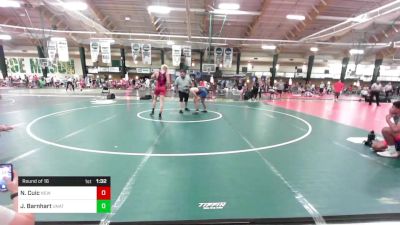 144 lbs Round Of 16 - Noah Cuic, New Kent Wrestling Club vs Joshua Barnhart, UNATTACHED