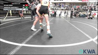 106 lbs Consolation - Rylan Curry, Shelton Wrestling Academy vs Kingston Hartfield 1, OKC Saints Wrestling