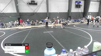 70 lbs Consi Of 4 - Kingston Sato, Team Aggression vs Austin Cardenas, Lake Stevens WC
