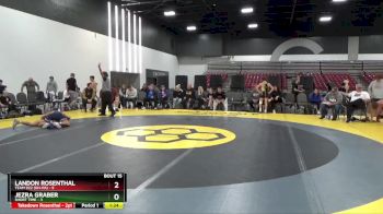 119 lbs Placement Matches (8 Team) - Landon Rosenthal, Team 922 (OH-PA) vs Jezra Graber, Short Time