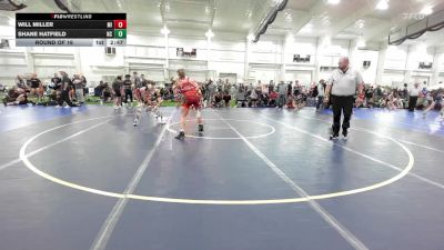 O-155 lbs Round Of 16 - Will Miller, MI vs Shane Hatfield, NC