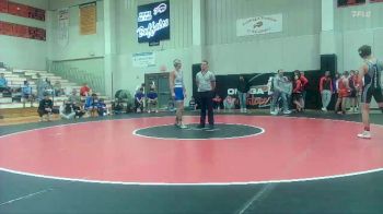 Boys 157 lbs Cons. Round 3 - Malakie Laws, Perry Lecompton vs Brantley Smith, Wathena-Riverside