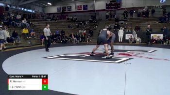 285 lbs Cons. Round 4 - La`Ron Parks, Notre Dame (Ohio) vs Ryan Herman, Maryville