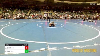 52 lbs Consi Of 16 #2 - Jaiden Smith, Moen Wrestling Academy vs Jalen Vann, All I See Is Gold Academy