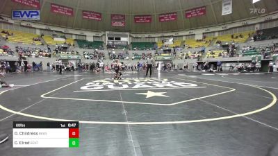 68 lbs Round Of 16 - Dayton Childress, Beebe Badgers Wrestling Club vs Callen Elrod, Bentonville Wrestling Club