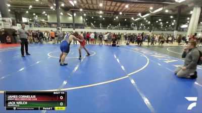 288 lbs Round 1 - James Cornelius, Great Neck Wrestling Club vs Jack Welch, Kempsville