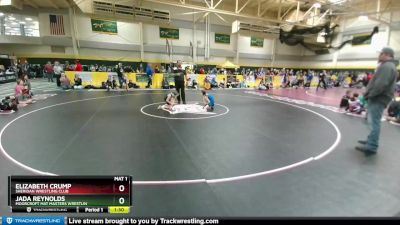 60 lbs Round 5 - Elizabeth Crump, Sheridan Wrestling Club vs Jada Reynolds, Moorcroft Mat Masters Wrestlin