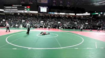 90 lbs Cons. Round 3 - Kamden Hunter, PROA vs Foster Sanders, PROA