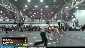 132 lbs Round 1 (10 Team) - Gavin Dilts, Gold Medal WC vs Logan Alfala, Pro X