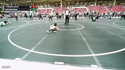 46 lbs Semifinal - Luis Bejarano, Westy Futures vs Parker Kohtz, The Best Wrestler