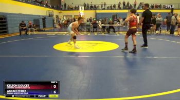 110 lbs Round 3 - Kelton Doucet, Wichita Training Center vs Abram Perez, Salina Wrestling Club