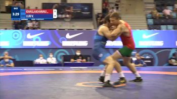 92 kg Final 1-2 - Abubakar Khaslakhanau, Belarus vs Vladyslav Lub, Ukraine