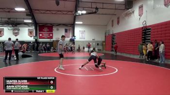 1st Place Match - Gavin Kitchens, Moen Wrestling Academy vs Hunter Oliver, Moen Wrestling Academy