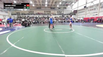 125 lbs Champ. Round 3 - Lilah Kring, Acalanes vs Brynna Cohee, Justin-Siena