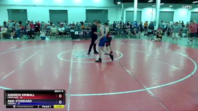 130 lbs Semis & 1st Wrestleback (8 Team) - Andrew Kimball, Maryland vs Reid Stoddard, Virginia