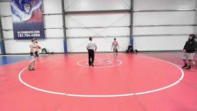 132 lbs Rr Rnd 1 - Gavin Lewis, Indiana Outlaws Black vs Chase Perry, FORGE H/S 1