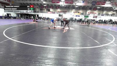 149 lbs Champ. Round 1 - Trystan Berry, Briar Cliff (Iowa) vs Marlone Kirksy, Indiana Tech