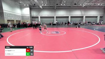 110 lbs Rr Rnd 1 - Austin Appel, Rebellion vs Cael Killo, Headhunters WC