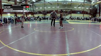 105 lbs Cons. Round 3 - Dana Clavel, Orange County HS vs Lily Lane, Bixby