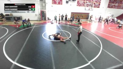 175 lbs Round 3 - David Ramirez, Gahr High School vs Jack Gonthier, El Toro High School