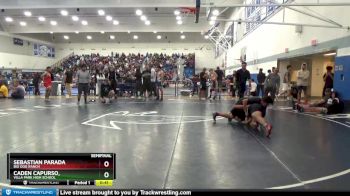 182 lbs Semifinal - Caden Capurso,, Villa Park High School vs Sebastian Parada, Big Dog Ranch