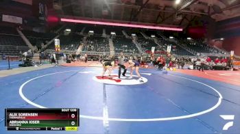 145 lbs Cons. Round 5 - Abrianna Kiser, Shoshoni vs Alix Sorensen, Thermopolis