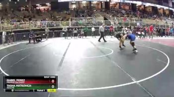 145 lbs Champ. Round 1 - Isabel Perez, Freedom (Orlando) vs Tasha Matkovich, Anclote