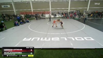 93 lbs Round 1 - Nicholas Echavarria, Salem Elite Mat Club vs Anderson Lofthouse, Top Of Utah WC