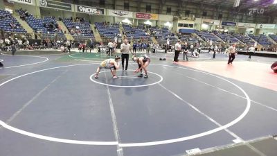 145 lbs Consolation - Deon Baumgardner, Monte Vista vs Mathias Marquez, Greeley United