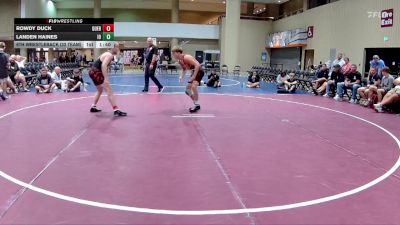 138 lbs 6th Wrestleback (32 Team) - Landen Haines, Indiana Outlaws vs Rowdy Duck, Guerilla WC
