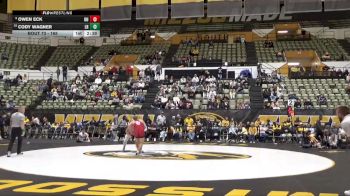 165 lbs Cons. Round 2 - Cody Wagner, Little Rock vs Owen Eck, Oklahoma