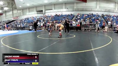 120 lbs Cons. Round 4 - Vincent Moore, IL vs Brady Phelps, IL