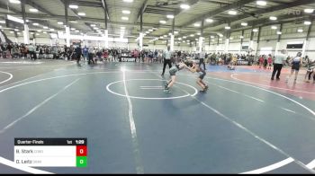 78 lbs Quarterfinal - Braylon Stark, Corona/ Thorobred vs Oliver Leitz, Dominate WC