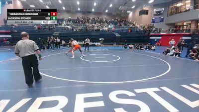 285 lbs 1st Place Match - Sebastian Borrego, Richardson Lake Highlands vs Jackson Stoner, Rockwall