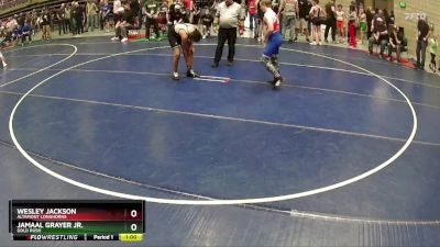 160 lbs Quarterfinal - Wesley Jackson, Altamont Longhorns vs Jamaal Grayer Jr., Gold Rush