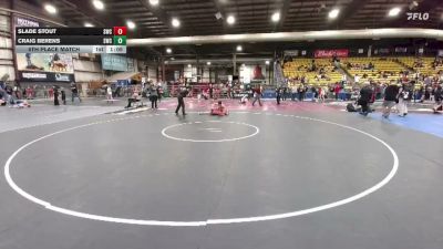85 lbs 5th Place Match - Craig Berens, Shepherd Wrestling Club vs Slade Stout, Stanley Wrestling Club