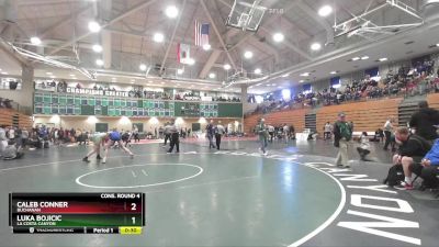 215 lbs Cons. Round 4 - Caleb Conner, Buchanan vs Luka Bojicic, La Costa Canyon