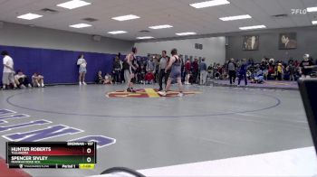 157 lbs Cons. Round 3 - Spencer Sivley, Franklin Road Aca. vs Hunter Roberts, Tullahoma